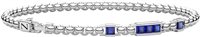 Bracciale Zancan Uomo in Argento Zirconia ESB311-BL - ESB311-BL